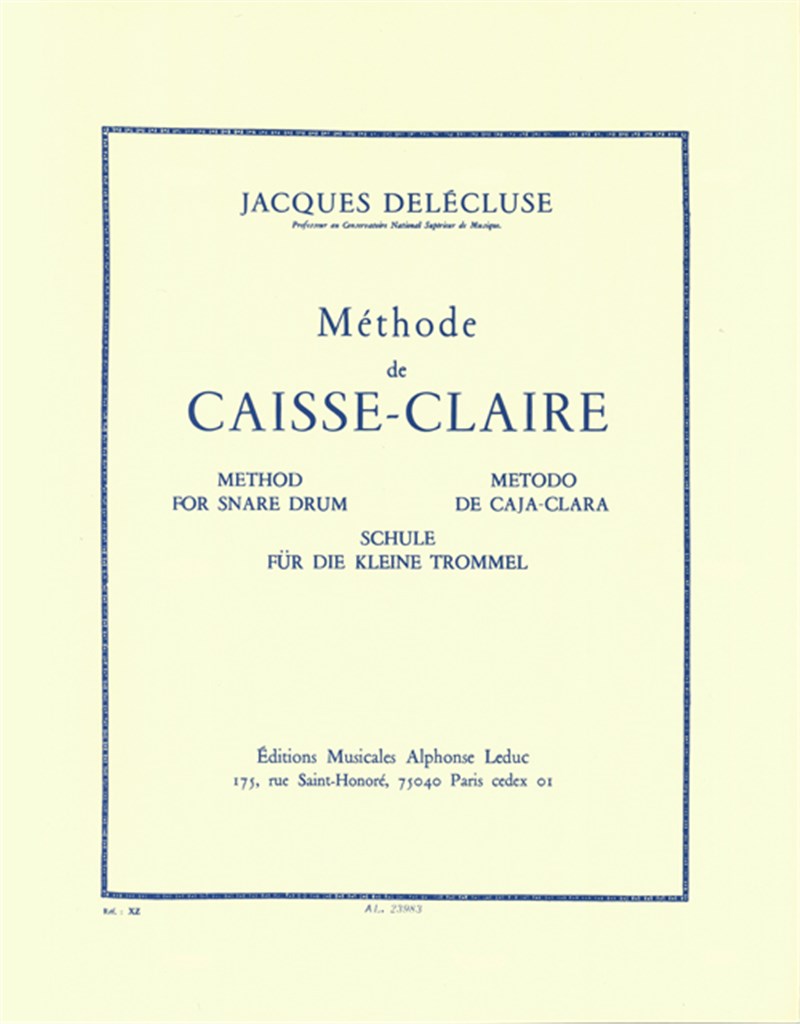 Méthode de Caisse Claire
